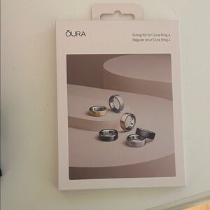 Oura Ring Sizing Set with Silver and Gold Options NWT